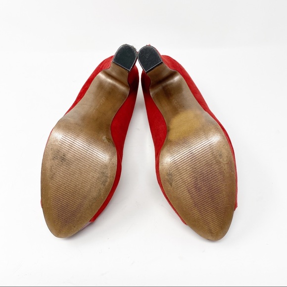 BCBGeneration Jodeci Peep Toe Platform Pumps 9.5 - Picture 7 of 8